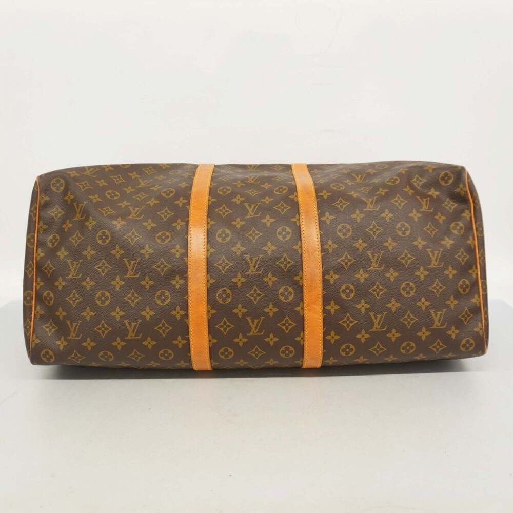 LOUIS VUITTON Brown Monogram Keepall 60 Boston Bag - Picture 3 of 11